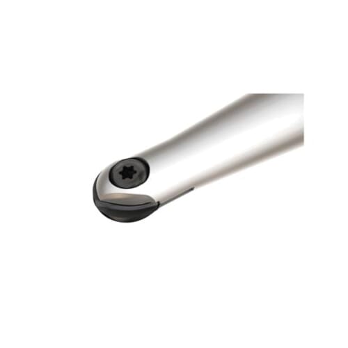 Iscar 3103606 BALLPLUS Ball Nose Multi-Function Indexable End Mill, ANSI Code: HCM D.75-D-L8.0-C1.0, HBF-QF, HBR-QF, HCD-QF, HCR Insert, 3/4 in Dia Cutting